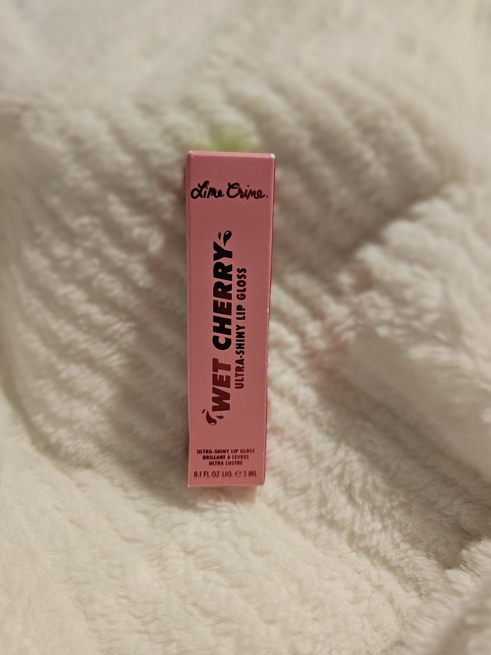 Brand New In Box (NIB) Lime Crime Wet Cherry Ultra-Shiny Lip Gloss! 🍒✨